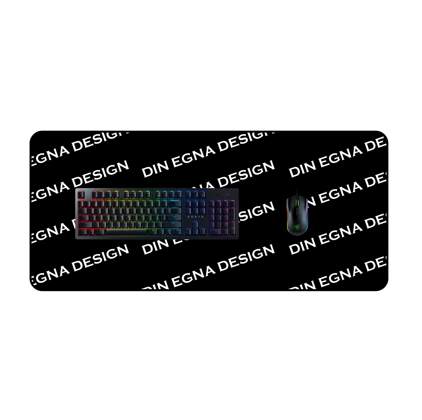 Designa egen XXL 90x40cm Gaming Musmatta