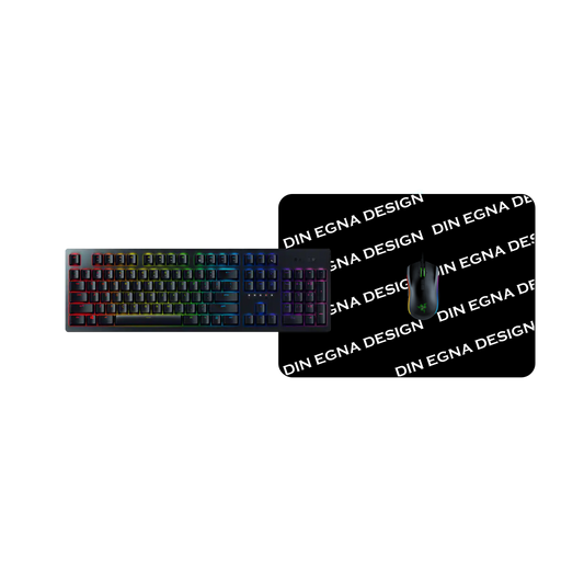 Designa egen XL 40x30cm Gaming Musmatta