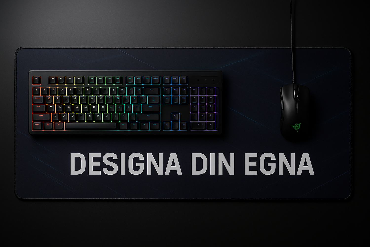 gaming musmatta xxl eget tryck