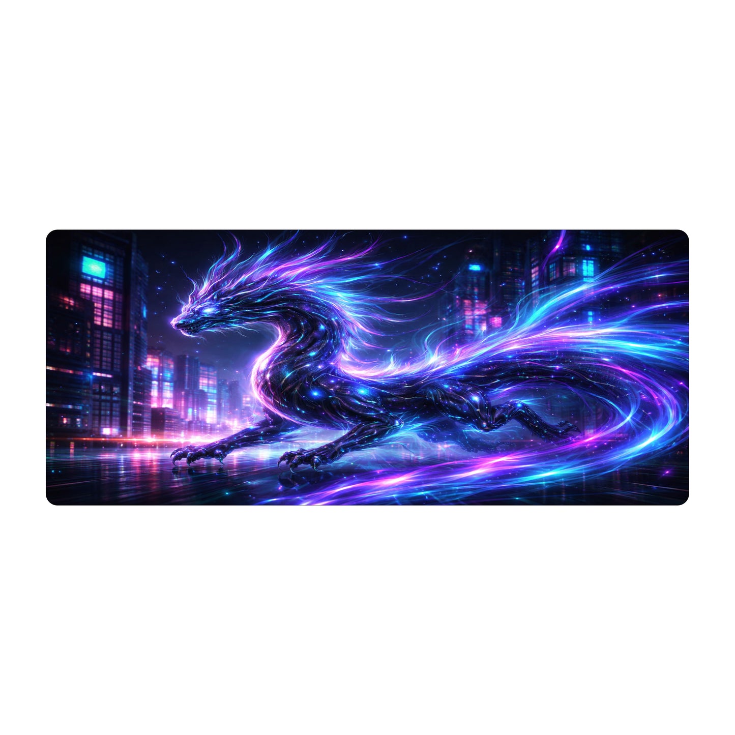 Gaming Musmatta 90x40cm Cyberpunk Dragon